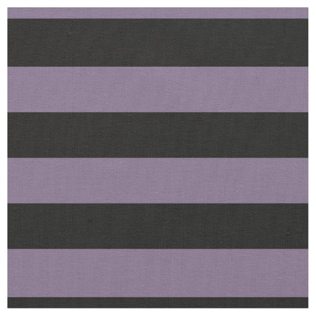 Halloween Purple et Black Bold Stripes tissu (Fermer)
