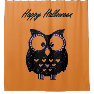 Halloween rideau de douche