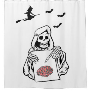 Halloween rideau de douche