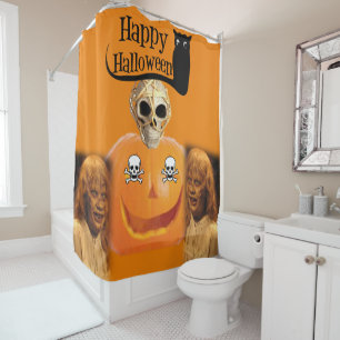 Halloween rideau de douche Happy Halloween
