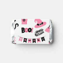 Halloween rose et noir