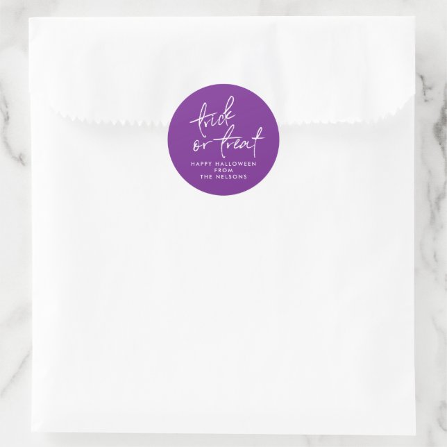 Halloween sac autocollant (Sac)