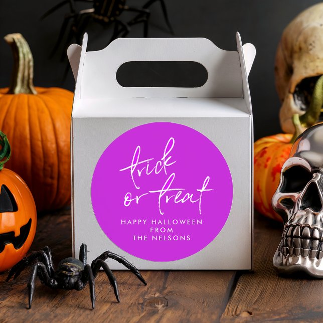 Halloween sac autocollant (Créateur téléchargé)