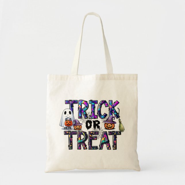Halloween Sac ou Sac à traiter (Devant)