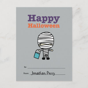 Halloween Salutations pour les enfants Carte posta