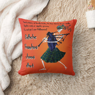 Halloween Samhain Coussin de traditions écossaises