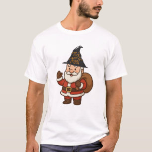 HALLOWEEN SANTA CLAUS TRICK OU TRAITER T-Shirt