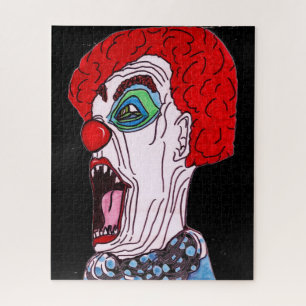 HALLOWEEN SCARY CLOWN Jigsaw puzzle puzzle