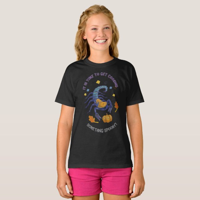 HALLOWEEN SCORPION T-SHIRT (Devant entier)