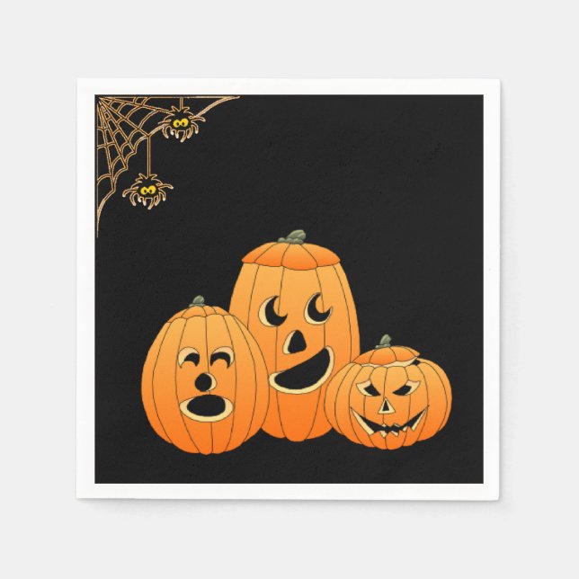 Halloween serviettes en papier (Devant)