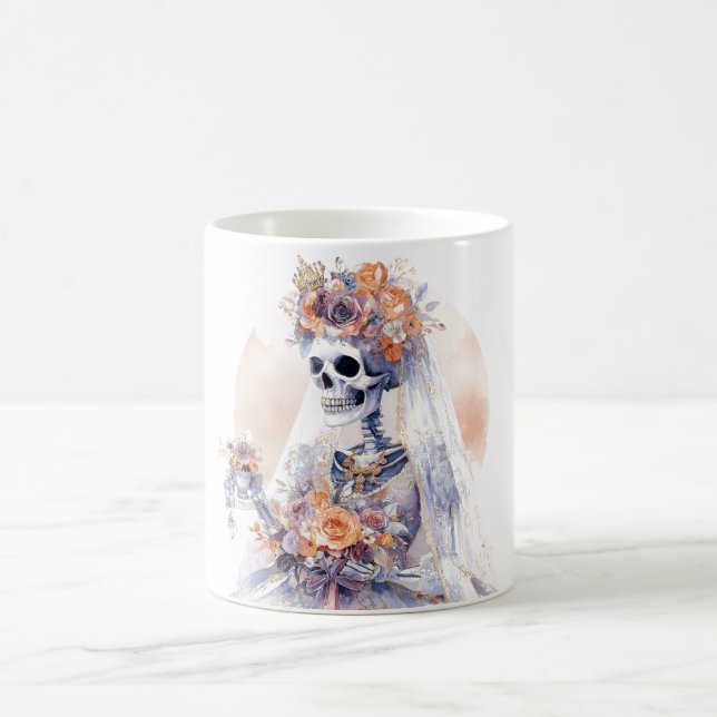 Halloween Skeleton Coffee Mug (Centre)