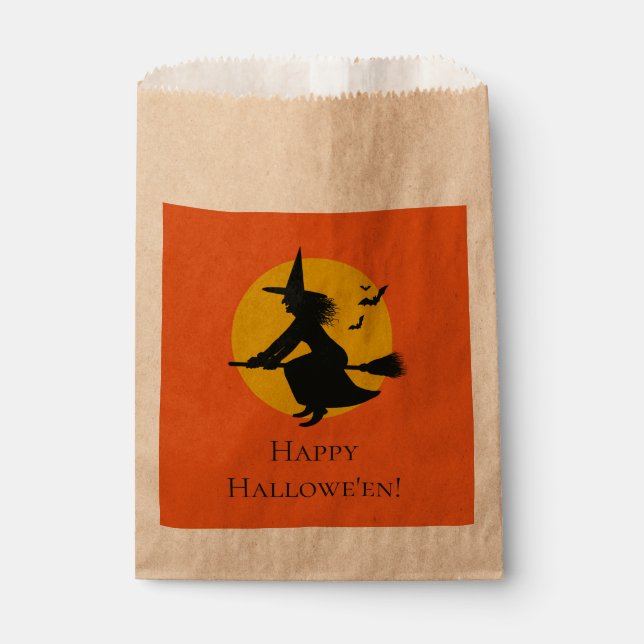 Halloween sorcière 50 ct bonbons Favor Sacs (Devant)