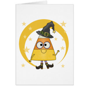 Halloween sorcière de maïs de bonbons