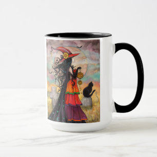 Halloween sorcière Imaginaire Mug