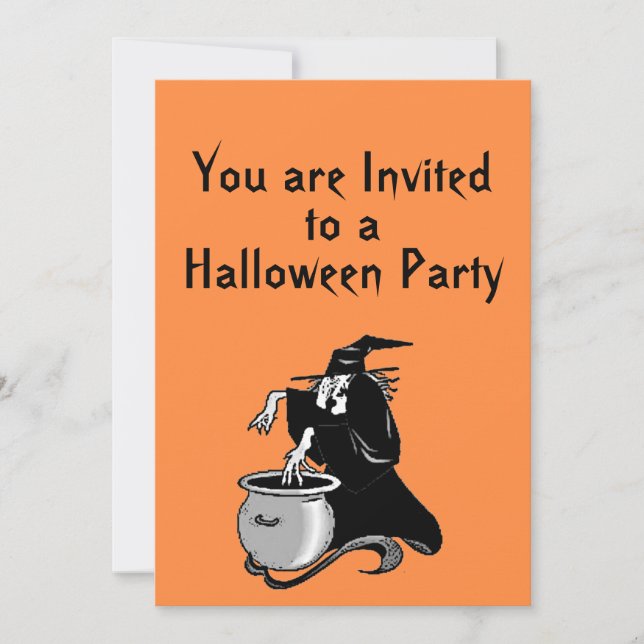 Halloween sorcières Brew Party Invitation (Devant)