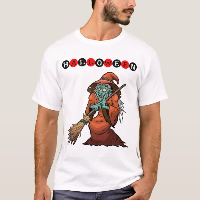 Halloween Spéciales Saison de la sorcière T-shirt (Devant)
