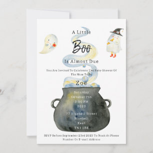 Halloween Spooky Babyshower Invitation