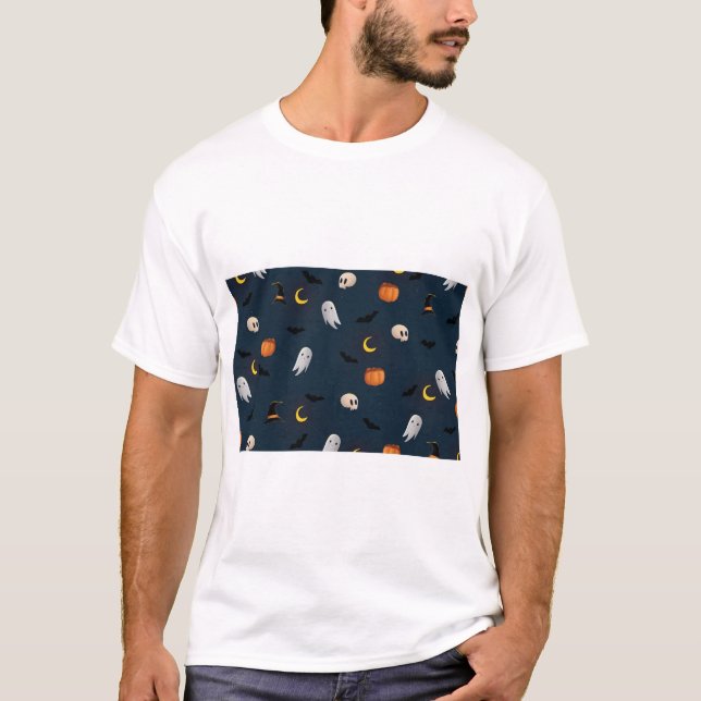 Halloween Spooky Night T-Shirt (Devant)
