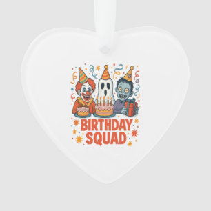 Halloween Squad Clown Déplaisant fantôme Zombie Cl