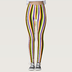 Halloween strié Leggings