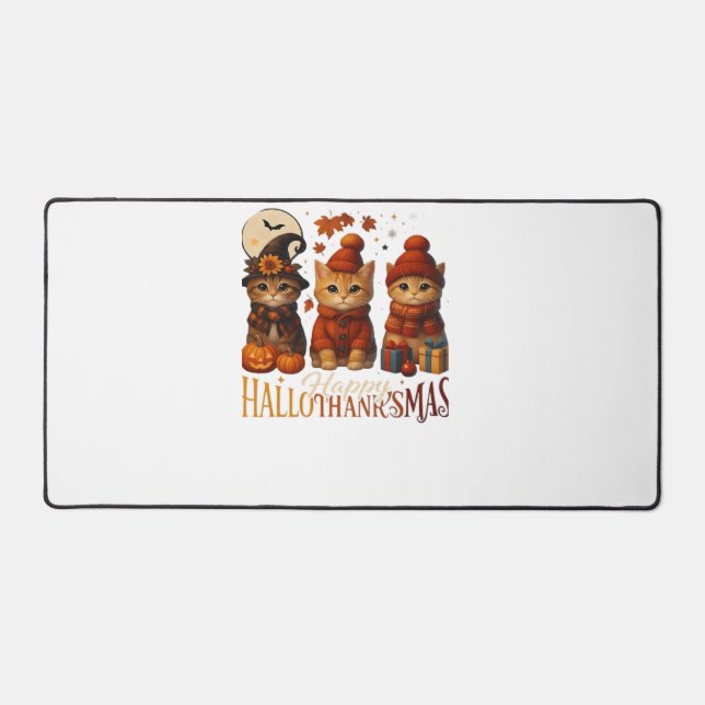 Halloween Thanksgiving Christmas Joyeux HalloThank (Recto)