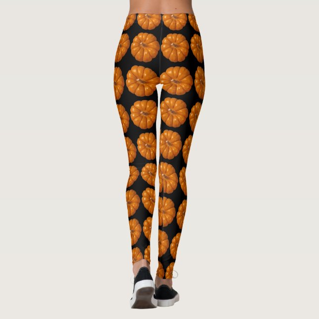 Halloween Thanksgiving petites Leggings Citrouille (Dos)