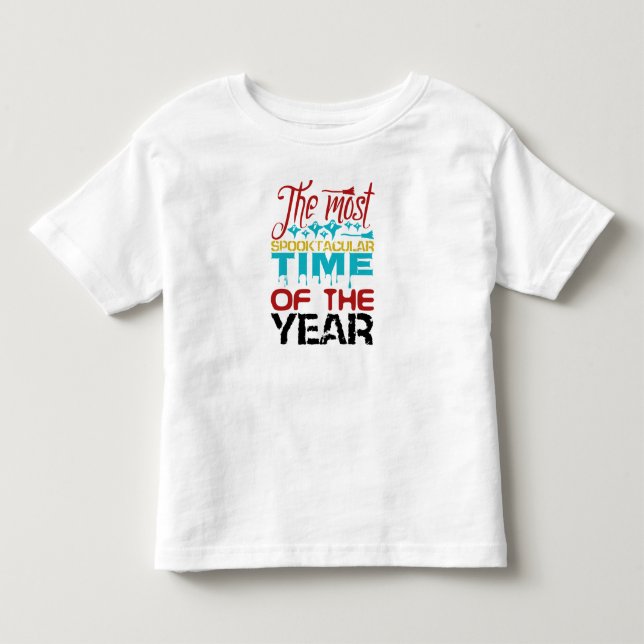 Halloween themed  kids tshirt  (Devant)