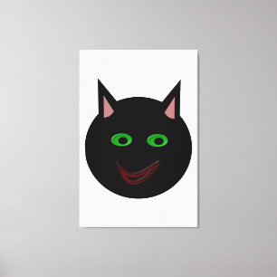 Halloween toile de chat noir
