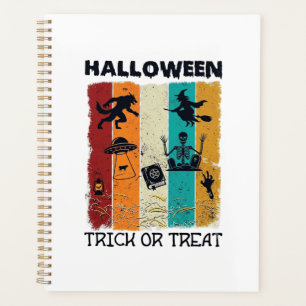 Halloween Trick Or Treat Loup-Garou Sorcière Squel