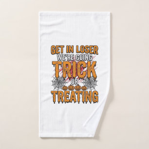 Halloween Trick Or Treating Typographie Vintage De