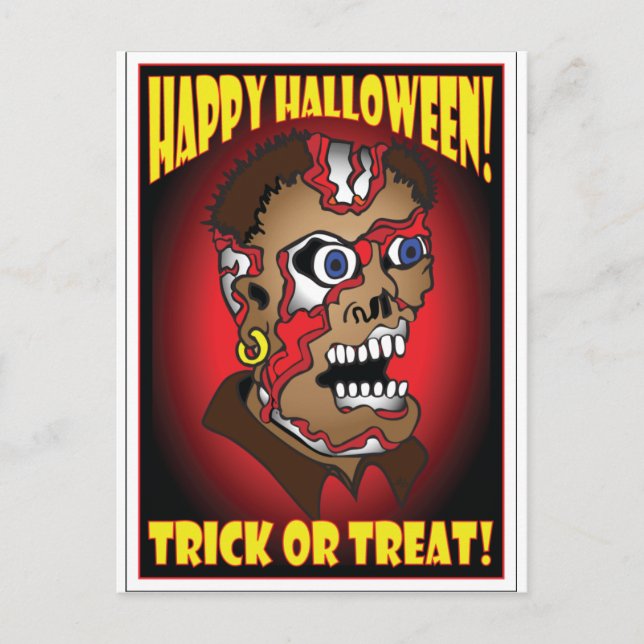 HALLOWEEN TRICK OU CARTES DE TRAITEMENT -2 (Devant)