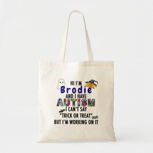 Halloween Trick ou le sac de traitement pour l'aut (Devant)
