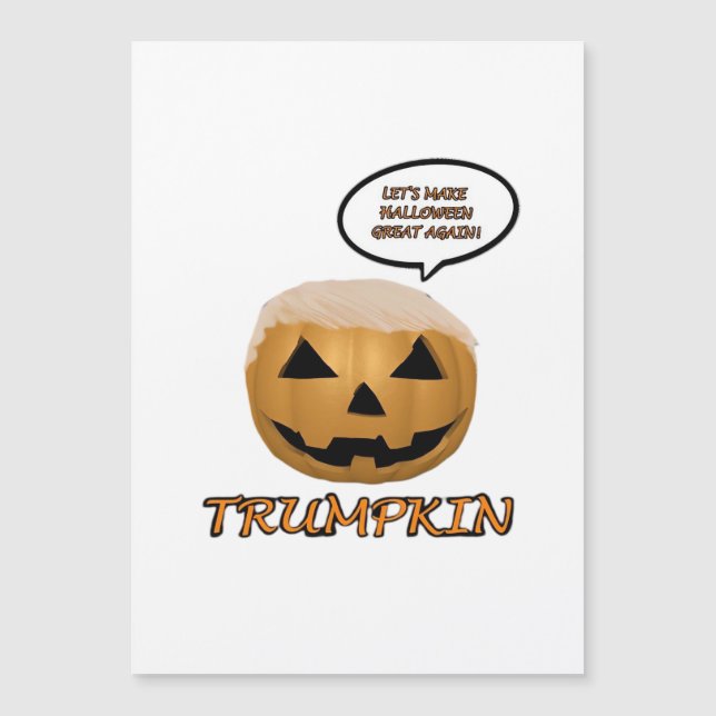 Halloween Trumpkin ajusté (Devant)