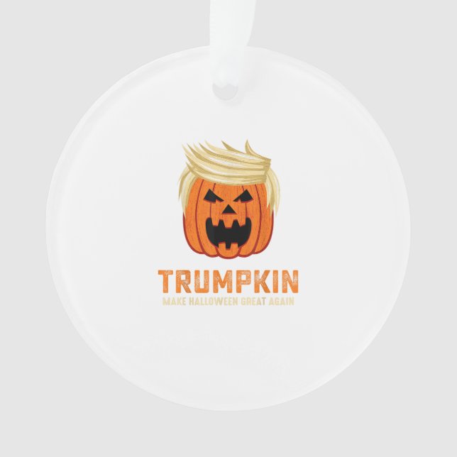 Halloween Trumpkin Funny - Éffrayant Slogan parodi (devant)