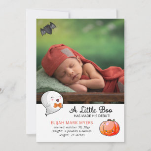 Halloween Un Petit Fantôme De Boo - Bébé Garçon Na
