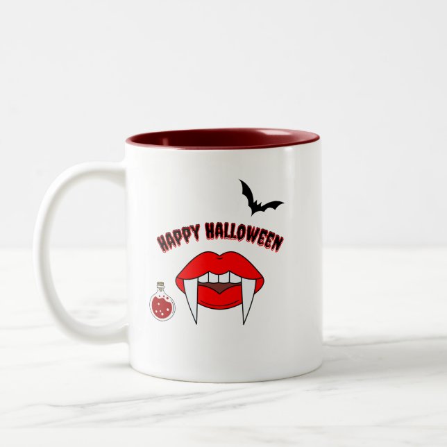 Halloween Vampire Mug (Gauche)