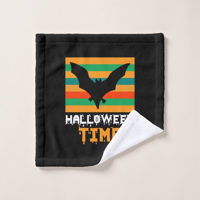 Halloween Vintage (Gant de toilette)
