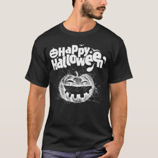 Halloween Visage Citrouille Pour Hommes Tshirts Co