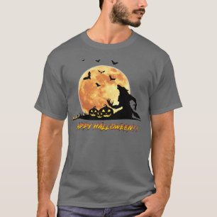 Halloween Werewolf Moon Nino Ts TShirt