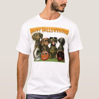 Halloweiners heureux - T-shirt de Halloween de