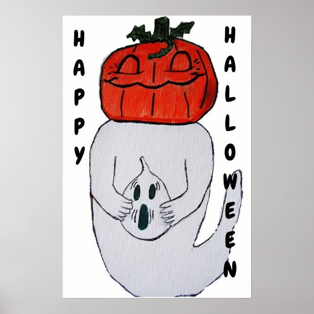 HALLOWEWEEN CITROUILLE MISCHIEF POSTER (Devant)