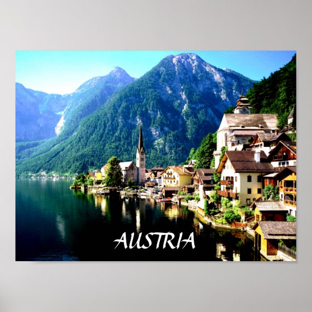 HALLSTATT, POSTER AUTRICHIEN (Devant)
