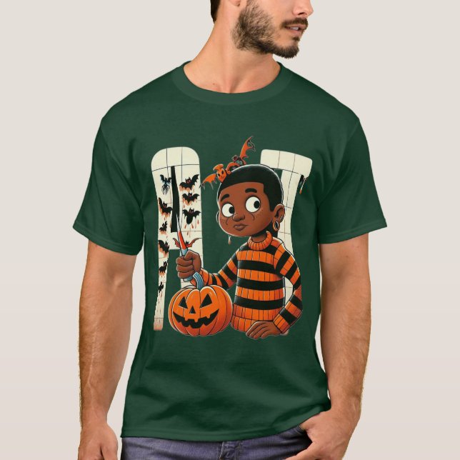 haloween garçon T-shirt (Devant)