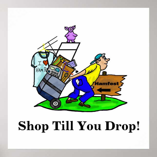 Ham Radio Hamfest Poster Personnaliser It (Devant)