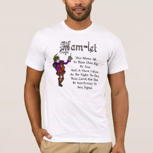 Ham Radio Hamlet Citation T-shirt "Be True"