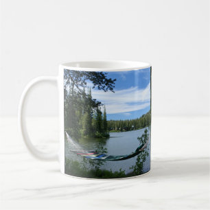 Hamac, banc, tasse de lac mountain