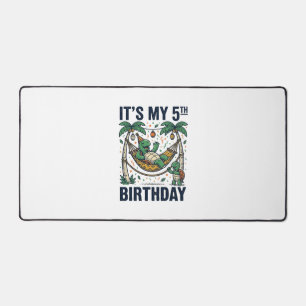 Hamac Tortue 5ème Anniversaire Gravure Vintage Des