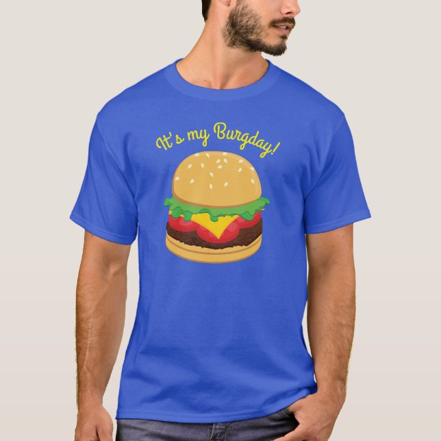 Hamburger Anniversaire Burger Burger T-shirt Burgd (Devant)