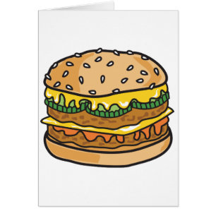 hamburger au fromage rétro