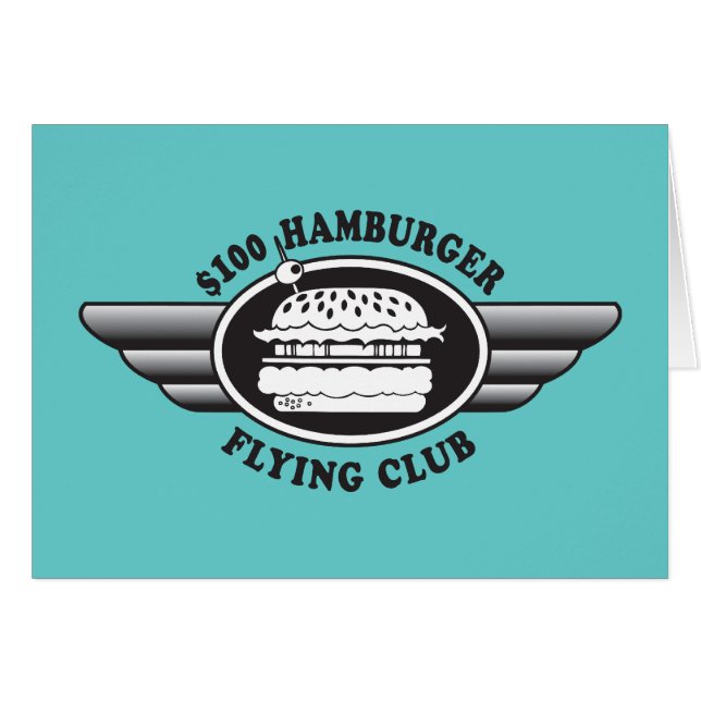 Hamburger de 100 dollars - Flying Club (Devant horizontal)